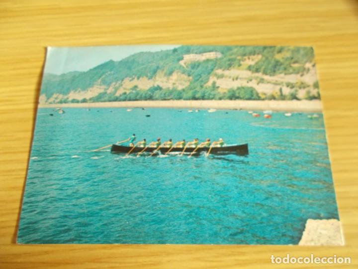 Postales: FUENTERRABIA ( GUIPUZCOA ) REGATA DE TRAINERA - Foto 1