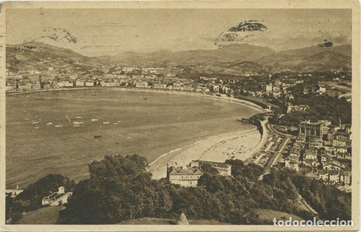 Postcards: N&ordm; 44-SAN SEBASTI&Aacute;N. Vista desde el monte Iguelda. Escrita en 1904. ED. FOTO GALARZA