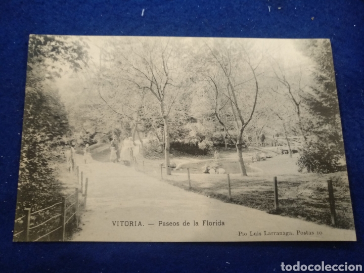 Postales: Postal Vitoria, paseos de la florida - Foto 1