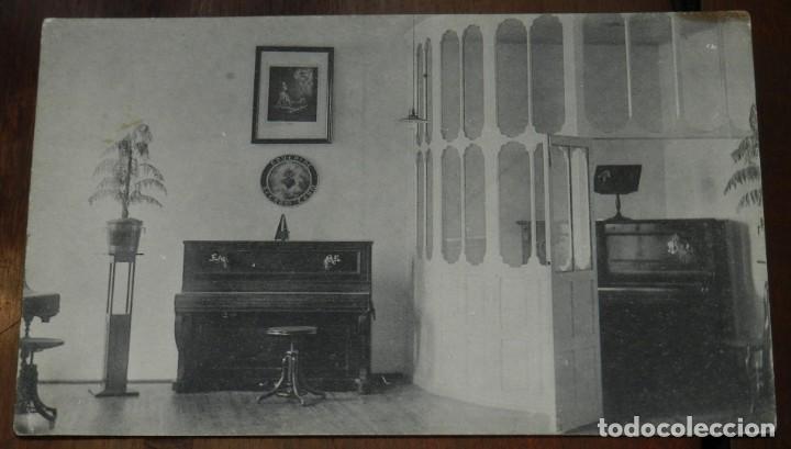 Postcards: ORDU&Ntilde;A (GUIPUZCOA) COLEGIO DE LA COMPA&Ntilde;IA DE MARIA, ENSE&Ntilde;ANZA, 13. PARTE DE UNA DE LAS CLASES DE MUS