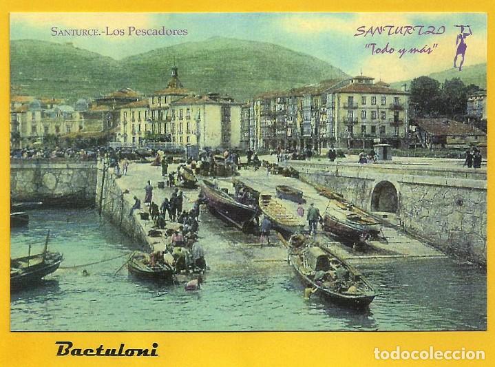 Postales: Santurtzi. &rdquo;Los Pescadores&rdquo; - Foto 1