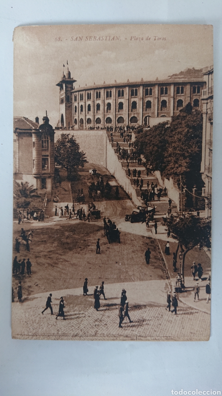 Postcards: POSTAL DE SAN SEBASTIAN PLAZA DE TOROS