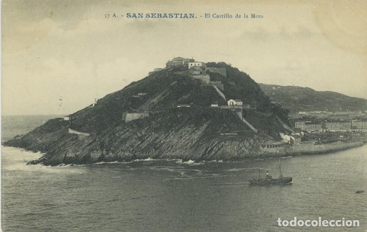 Postcards: N&ordm; 57-SERIE A. SAN SEBASTI&Aacute;N. El Castillo de la Mota. Sin circular. EDICI&Oacute;N G.G. GALARZA