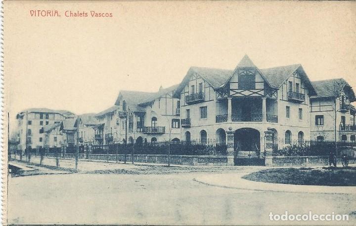 Postales: VITORIA. CHALETS VASCOS. THOMAS - sin circular. - Foto 1
