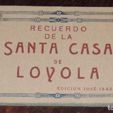 Postales: CUADERNILLO DE LA SANTA CASA DE LOYOLA, AZPEITIA (GUIPUZCOA), CONTENIENDO 20 POSTALES, EIDC. JOSE IR. Lote 243856100