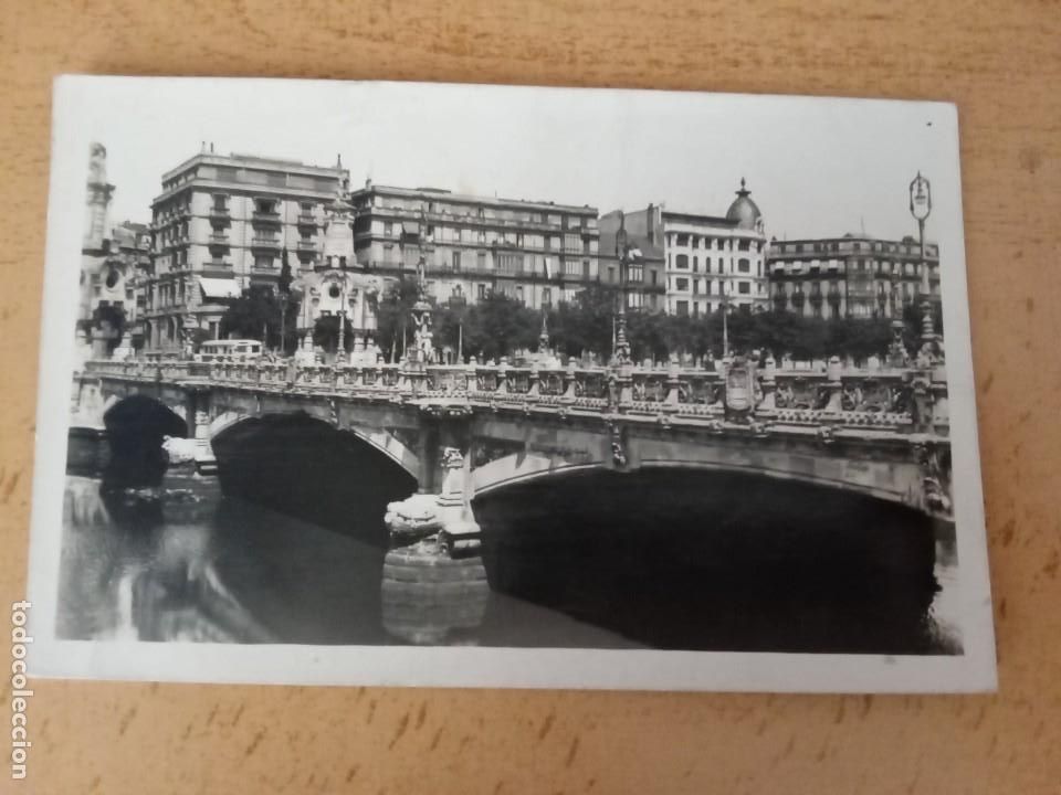 Postcards: San Sebastian. Puente de Mar&iacute;a Cristina.