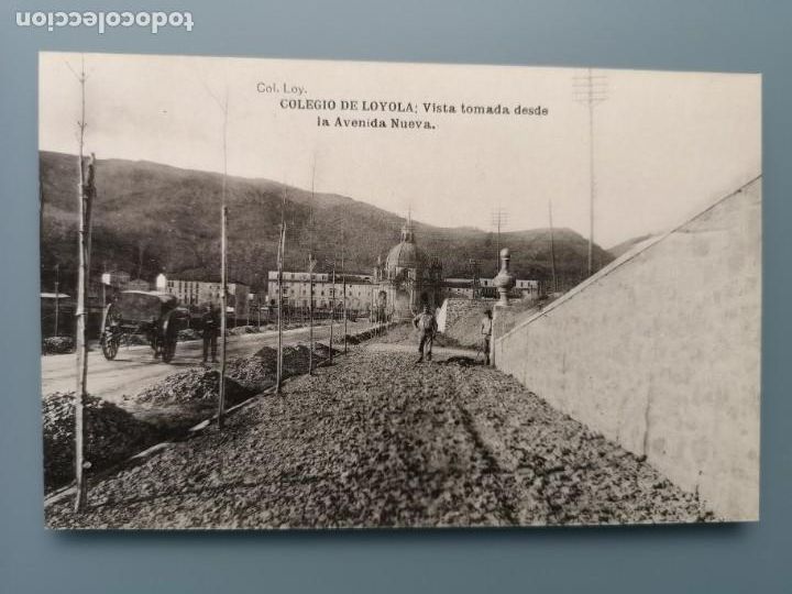 Postais: POSTAL COLEGIO LOYOLA VISTA DESDE AVENIDA NUEVA HAUSER Y MENET GUIPUZCOA SAN SEBASTIAN PERFECTA CONS