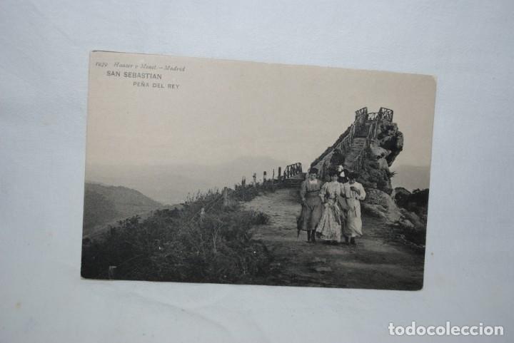 Postales: SAN SEBASTIAN PE&Ntilde;A DEL REY - Foto 1