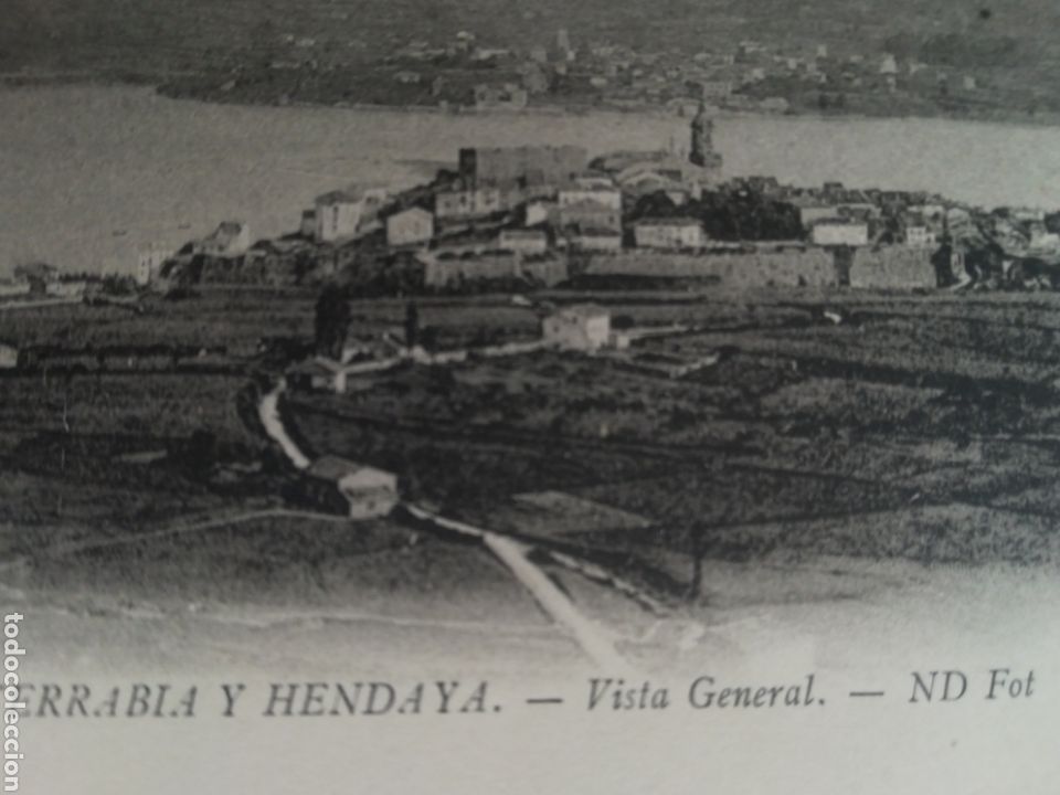 Postales: FUENTERRABIA Y HENDAYA. Circa 1905. - Foto 2