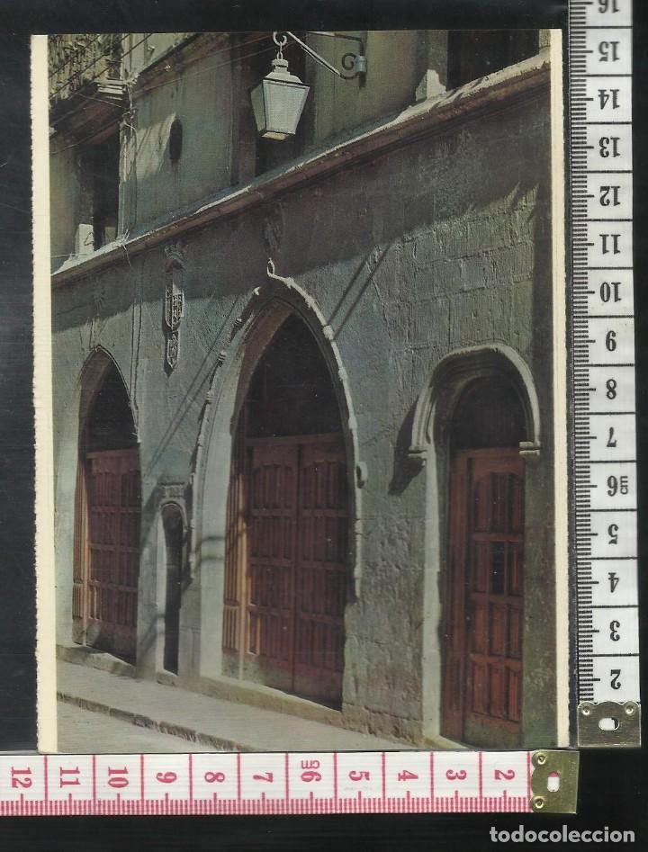 Postales: ST 420 TARJETA POSTAL VITORIA EL CORDON EDIFICIO GOTICO A&Ntilde;O 1964 - Foto 1