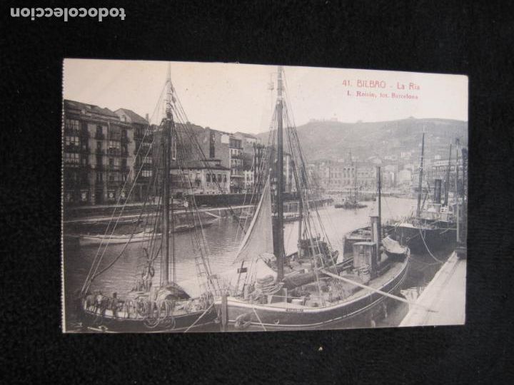 Cartoline: BILBAO-LA RIA-ROISIN-41-POSTAL ANTIGUA-(78.351)