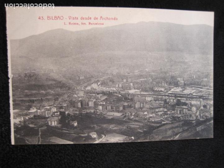 Cartoline: BILBAO-VISTA DESDE DE ARCHANEDA-ROISIN-43-POSTAL ANTIGUA-(78.352)