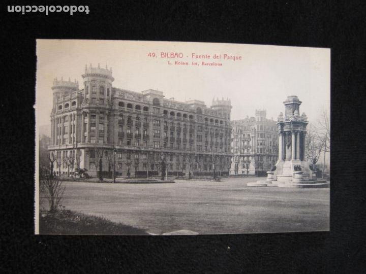 Cartoline: BILBAO-FUENTE DEL PARQUE-ROISIN-49-POSTAL ANTIGUA-(78.355)