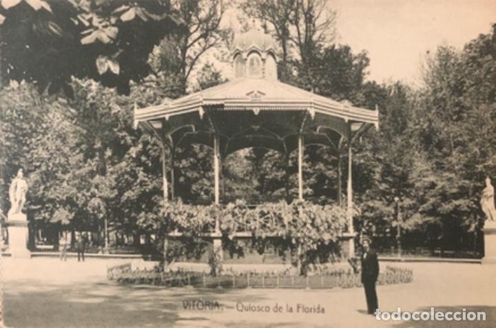 Postales: Postal Vitoria. Quiosco de la Florida - Foto 1
