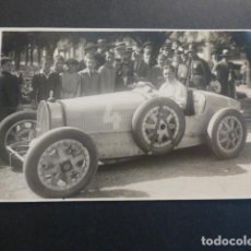 Postales: SAN SEBASTIAN AUTOMOVILISTA MATERASI EN SU AUTOMOVIL 1927 POSTAL FOTOGRAFICA CARTE PHOTO FOTOGRAFO. Lote 248206540