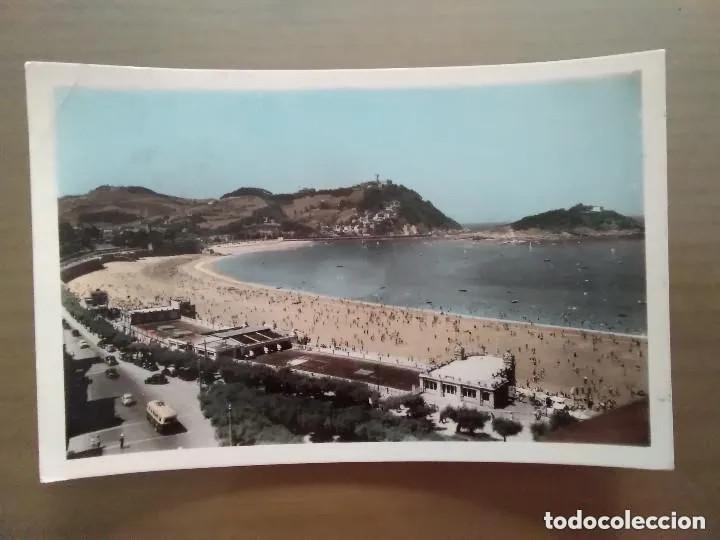 Postkarten: ANTIGUA POSTAL SAN SEBASTIAN BALNEARIO DE LA PERLA