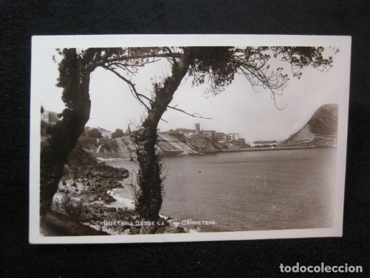 Postkarten: GUETARIA-DESDE LA CARRETERA-FOTOGRAFICA-POSTAL ANTIGUA-(79.040)
