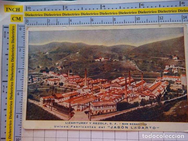 Postkarten: POSTAL DE SAN SEBASTIAN, GUIP&Uacute;ZCOA. A&Ntilde;OS 10 30. F&Aacute;BRICA JAB&Oacute;N LAGARTO LIZARITURRY Y REZOLA S.A.. 266