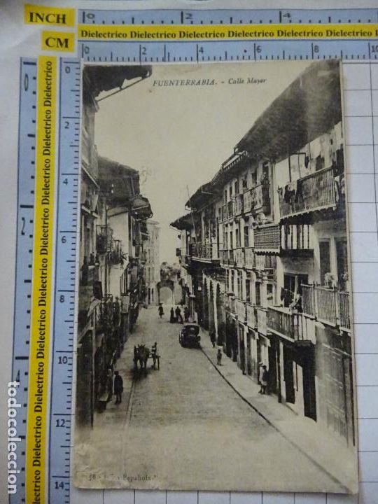 Cartoline: POSTAL DE GUIP&Uacute;ZCOA, FUENTERRABIA. A&Ntilde;OS 10 30. CALLE MAYOR. 58 LA ESPA&Ntilde;OLA . 540