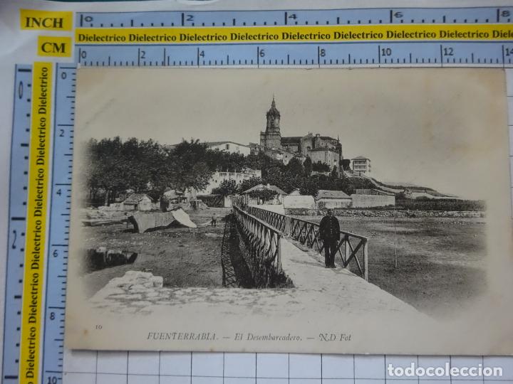 Postkarten: POSTAL DE GUIP&Uacute;ZCOA, FUENTERRABIA. SIGLO XIX - 1905. EL DESEMBARCADERO 10 ND. 544