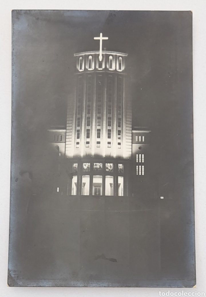 Postales: SEMINARIO DE BILBAO. 2 Edificio Central iluminado. Ediciones Madyma. - Foto 1