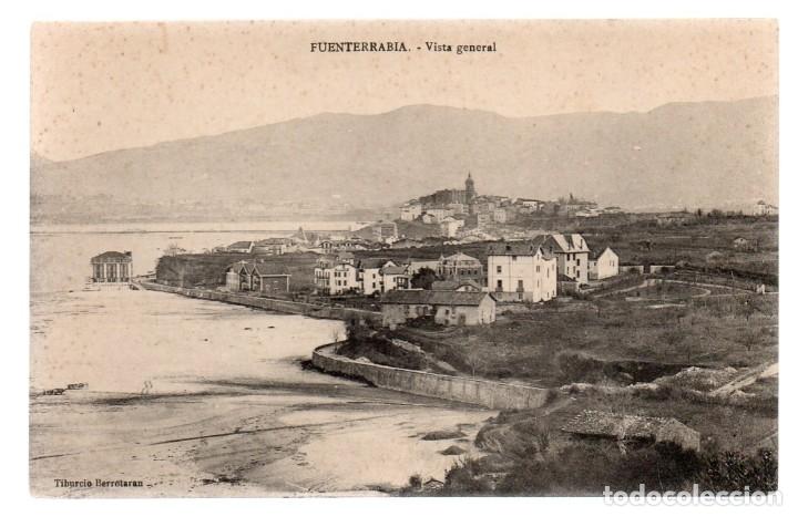 Postcards: POSTAL. FUENTERRABIA. VISTA GENERAL. TIBURCIO BERROTARAN. S/C.