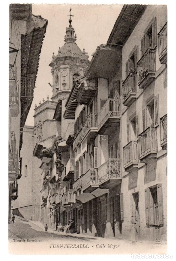 Postcards: POSTAL. FUENTERRABIA 3. CALLE MAYOR. ND FOT. S/C.