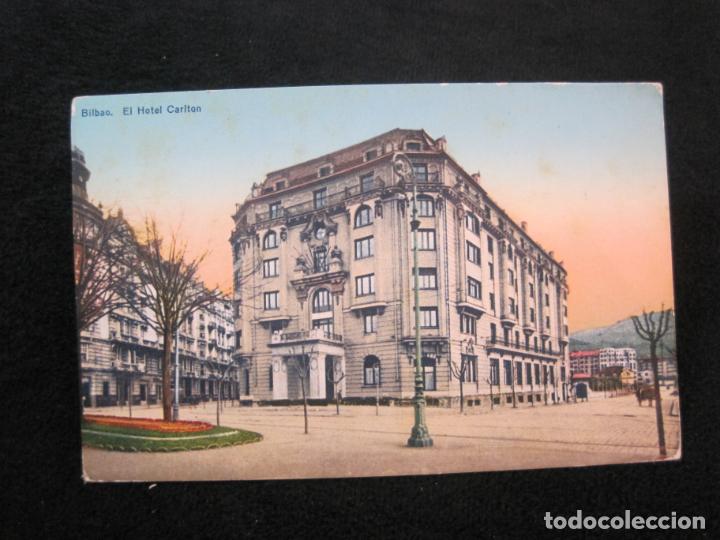 Postcards: BILBAO-EL HOTEL CARLTON-L.G.-POSTAL ANTIGUA-(79.673)