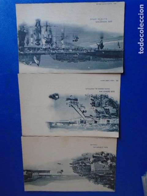 Postcards: (PS-64968)LOTE DE 3 POSTALES DE SAN SEBASTIAN-HAUSER Y MENET