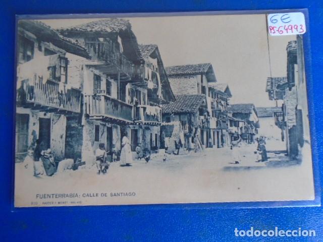 Postcards: (PS-64993)POSTAL DE FUENTERRABIA-CALLE DE SANTIAGO.HAUSER Y MENET