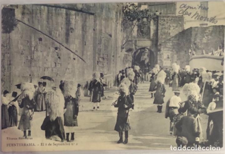 Postales: Postal de Fuenterrabia. 1908 Guipuzcua. - Foto 1