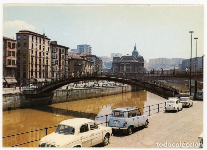 Postales: em0537 bilbao puente del general sanjurjo 1973 escudo de oro seat 600 renault 4 gordini simca1000 - Foto 1 - 255335415