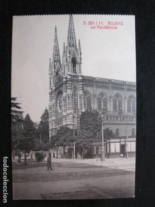 Postkarten: BILBAO-LA RESIDENCIA-FOTOTIPIA CASTA&Ntilde;EIRA-POSTAL ANTIGUA-(80.255)