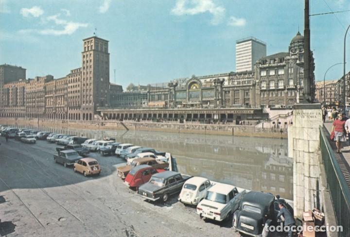 Postales: BILBAO: ESTACI&Oacute;N DE SANTANDER. - Foto 1