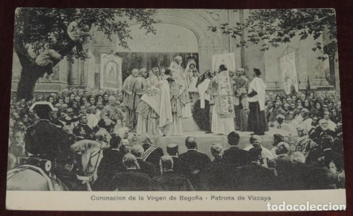 Postcards: POSTAL DE LA CORONACION DE LA VIRGEN DE BEGO&Ntilde;A, PATRONA DE VIZCAYA, NO CIRCULADA.