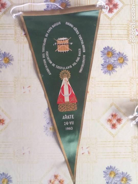 Cartoline: Antiguo bander&iacute;n txistularis Euskadi pa&iacute;s vasco