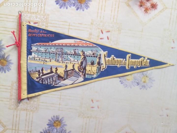 Postkarten: Antiguo bander&iacute;n Santiago compostela hostal reyes cat&oacute;licos