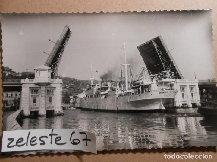 Postales: BILBAO - PUENTE DEL GENERALISIMO FRANCO - Foto 1