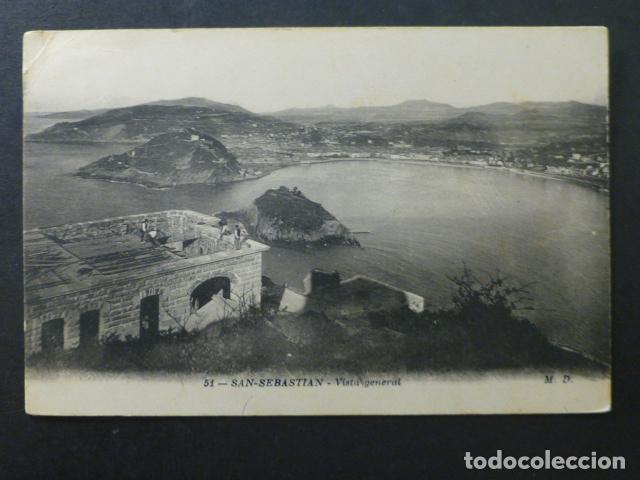 Postales: SAN SEBASTIAN VISTA GENERAL - Foto 1