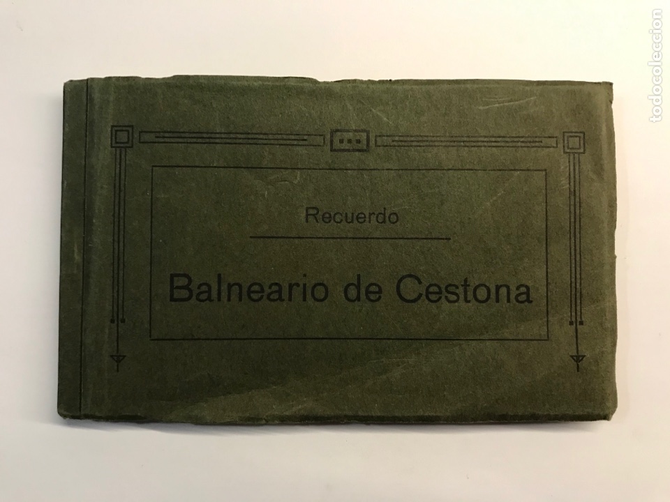 Postkarten: BALNEARIO DE CESTONA (Guip&uacute;zcoa) Bloc Postal, 20 vistas del Balneario (h.1930?)