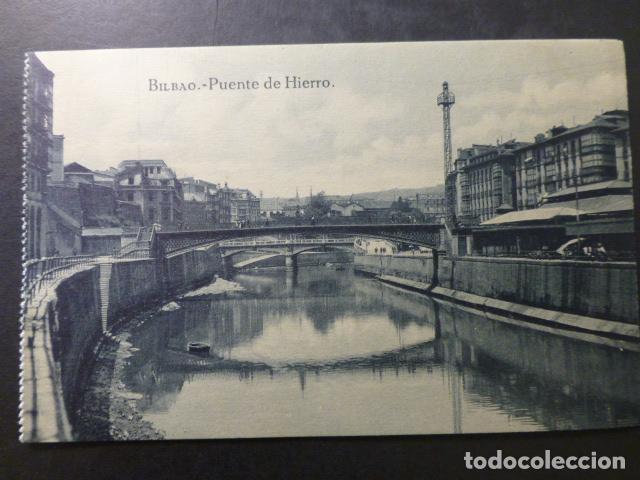 Postales: BILBAO PUENTE DE HIERRO - Foto 1
