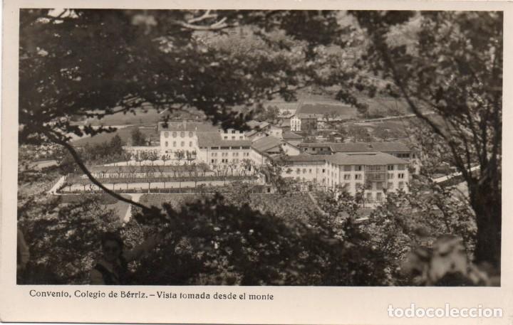 Postcards: POSTAL, CONVENTO, COLEGIO BERRIZ. - VISTA TOMADA DESDE EL MONTE. SIN CIRCULAR.