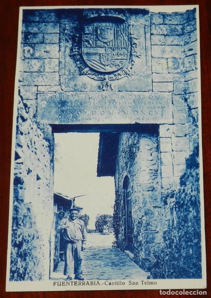 Postcards: POSTAL DE FUENTERRABIA, CASTILLO SAN TELMO, ED. L. ROISIN, NO CIRCULADA.