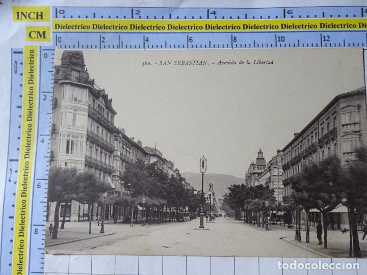 Cartoline: POSTAL DE GUIP&Uacute;ZCOA. A&Ntilde;OS 10 30. SAN SEBASTIAN AVENIDA DE LA LIBERTAD 360 GALARZA. 312