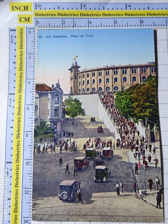 Postcards: POSTAL DE GUIP&Uacute;ZCOA. A&Ntilde;OS 10 30. SAN SEBASTIAN, PLAZA DE TOROS 68 GALARZA. 315