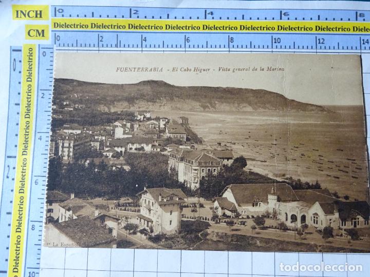 Postcards: POSTAL DE GUIP&Uacute;ZCOA. A&Ntilde;OS 10 30. FUENTERRABIA VISTA GENERAL DE LA MARINA CABO HIGUER. ESPA&Ntilde;OLA. 324