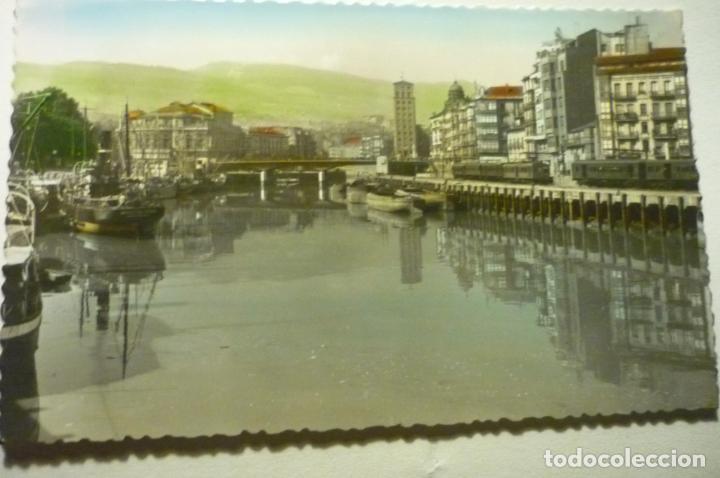 Postales: POSTAL BILBAO .-MUELLE DE RIPA- COLOREADA CM - Foto 1