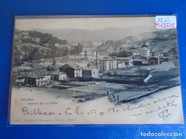 Postcards: (PS-65608)POSTAL DE BILBAO-BARRIO DE LA PE&Ntilde;A.LANDABURU HERMANAS