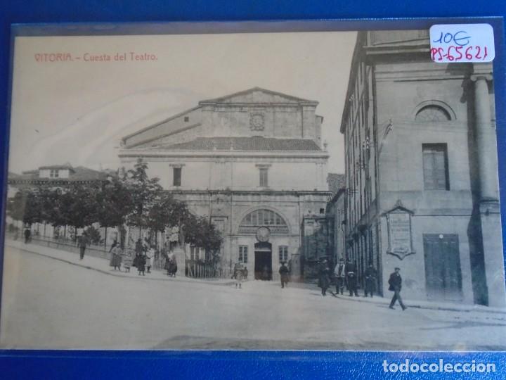 Postcards: (PS-65621)POSTAL DE VITORIA-CUESTA DEL TEATRO.THOMAS