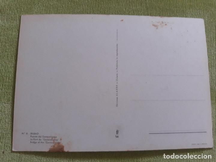 Postales: Bilbao - Puente del Generalisimo - Foto 2